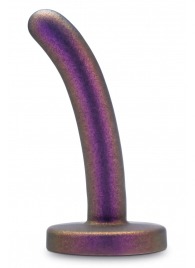 Фиолетовая насадка с гладкой поверхностью Surrender 4.75 Inch Beginner Pegging Dildo - 12 см. - Blush Novelties - купить с доставкой в Долгопрудном