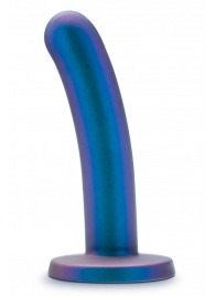 Синяя насадка с гладкой поверхностью Surrender 5.75 Inch Intermediate Pegging Dildo - 14,6 см. - Blush Novelties - купить с доставкой в Долгопрудном