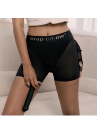 Трусики-шорты для фиксации насадок Strap-on-me Harness Lingerie Halo - size M - Strap-on-me - купить с доставкой в Долгопрудном