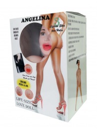 Надувная секс-кукла Angelina 3D - Boys of Toys - в Долгопрудном купить с доставкой