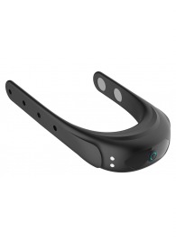 Черное эрекционное виброкольцо на ремешках - Boys of Toys - в Долгопрудном купить с доставкой