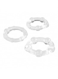Набор из 3 эрекционных прозрачных колец - Boys of Toys - в Долгопрудном купить с доставкой