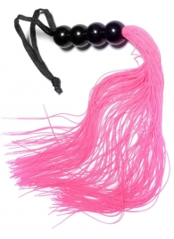 Розовая силиконовая плеть - 35,5 см. - Boys of Toys - купить с доставкой в Долгопрудном