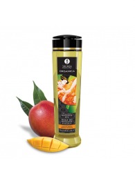 Массажное масло для тела Luscious Mango с ароматом манго - 240 мл. - Shunga - купить с доставкой в Долгопрудном