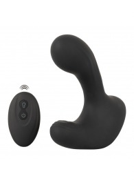 Черная анальная вибропробка с функцией расширения RC Butt Plug with 3 functions - Orion - в Долгопрудном купить с доставкой