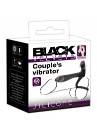 Черная насадка на член с вибрацией Couple’s Vibrator - Orion - в Долгопрудном купить с доставкой