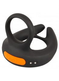 Черный вибростимулятор мошонки RC Scrotum Stimulator with Vibration - Orion - в Долгопрудном купить с доставкой