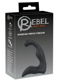 Черный перезаряжаемый стимулятор простаты с вибрацией - 14,6 см. - Orion - в Долгопрудном купить с доставкой