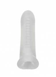 Белый фаллоудлинитель Striker - 13,5 см. - Lola Games - в Долгопрудном купить с доставкой
