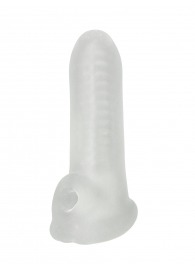 Белый фаллоудлинитель Striker - 13,5 см. - Lola Games - в Долгопрудном купить с доставкой