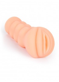 Телесный мастурбатор-вагина с эрекционными кольцами в комплекте - Sexy Girl - в Долгопрудном купить с доставкой