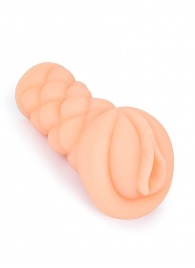 Телесный мастурбатор-вагина с вибропулей и эрекционными кольцами в комплекте - Sexy Girl - в Долгопрудном купить с доставкой