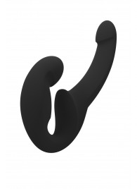 Черный безремневой страпон Share Lite - Fun Factory - купить с доставкой в Долгопрудном