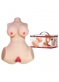 Мастурбатор-торс Aveline с 2 любовными тоннелями - Baile - в Долгопрудном купить с доставкой