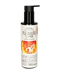 Съедобный лубрикант на водной основе Pleasure Lab с ароматом крем-брюле - 185 мл. - Pleasure Lab - купить с доставкой в Долгопрудном