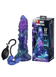 Фиолетовый яйцеродящий фаллоимитатор Duskwalker Sentinal на присоске - 22,4 см. - Baile - купить с доставкой в Долгопрудном