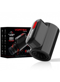 Черный автоматический мастурбатор с режимами поступательных движений и ротации - JAMYJOB - в Долгопрудном купить с доставкой