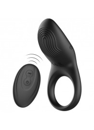 Черное эрекционное виброкольцо с пультом ДУ - Ibiza - в Долгопрудном купить с доставкой