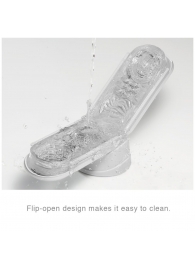 Белый мастурбатор FLIP 0 (ZERO) - Tenga - в Долгопрудном купить с доставкой