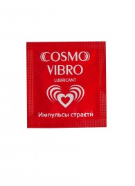 Пробник женского стимулирующего лубриканта на силиконовой основе Cosmo Vibro - 3 гр. - Биоритм - купить с доставкой в Долгопрудном