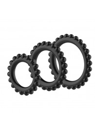 Набор из 3 ребристых эреционных колец TITAN - Baile - в Долгопрудном купить с доставкой