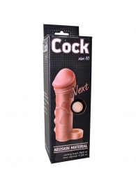 Фаллоудлинитель с кольцом COCK size M - 15 см. - LOVETOY (А-Полимер) - в Долгопрудном купить с доставкой
