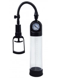 Чёрная вакуумная помпа A-toys с манометром и прозрачной колбой - A-toys - в Долгопрудном купить с доставкой