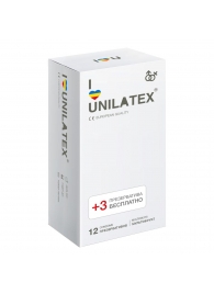 Разноцветные ароматизированные презервативы Unilatex Multifruit  - 12 шт. + 3 шт. в подарок - Unilatex - купить с доставкой в Долгопрудном