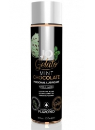 Лубрикант с ароматом мятного шоколада JO GELATO MINT CHOCOLATE - 120 мл. - System JO - купить с доставкой в Долгопрудном