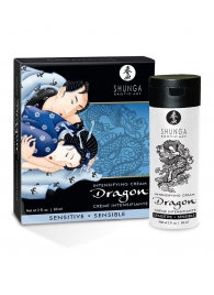 Интимный мужской крем SHUNGA DRAGON SENSITIVE - 60 мл. - Shunga - купить с доставкой в Долгопрудном