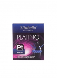 Стимулирующая насадка с усиками и шипиками Platino  Ураган - Sitabella - купить с доставкой в Долгопрудном