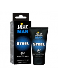 Эрекционный гель для пениса pjur MAN Steel Gel - 50 мл. - Pjur - купить с доставкой в Долгопрудном