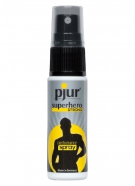 Спрей-пролонгатор длительного действия pjur SUPERHERO Strong Spray - 20 мл. - Pjur - купить с доставкой в Долгопрудном