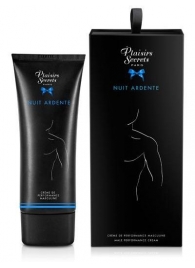 Возбуждающий крем для мужчин Nuit Ardente Creme Performante Plaisirs Secrets - 60 мл. - Plaisir Secret - купить с доставкой в Долгопрудном