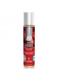 Смазка с ароматом клубники JO Flavored Strawberry Kiss - 30 мл. - System JO - купить с доставкой в Долгопрудном