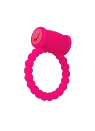 Розовое виброкольцо на пенис A-toys из силикона - A-toys - в Долгопрудном купить с доставкой