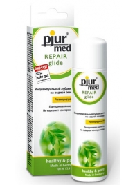 Регенирирующий лубрикант с гиалуроновой кислотой pjur MED Repair glide - 100 мл. - Pjur - купить с доставкой в Долгопрудном