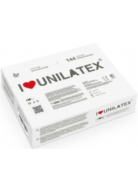 Ультратонкие презервативы Unilatex Ultra Thin - 144 шт. - Unilatex - купить с доставкой в Долгопрудном