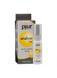 Обезболивающий анальный спрей pjur ANALYSE ME - 20 мл. - Pjur - купить с доставкой в Долгопрудном