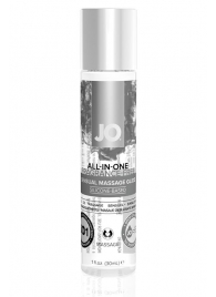 Массажный гель ALL-IN-ONE Massage Oil Sensual нейтральный - 30 мл. - System JO - купить с доставкой в Долгопрудном