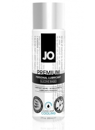 Охлаждающий лубрикант на силиконовой основе JO Personal Premium Lubricant Cooling - 60 мл. - System JO - купить с доставкой в Долгопрудном