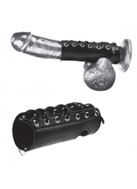 Сбруя на член на шнуровке 5  Cock Sheath - BlueLine - купить с доставкой в Долгопрудном