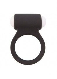 Чёрное эрекционное виброкольцо LIT-UP SILICONE STIMU RING 3 BLACK - Dream Toys - в Долгопрудном купить с доставкой