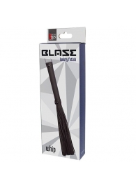 Чёрная плеть BLAZE WHIP BLACK - Dream Toys - купить с доставкой в Долгопрудном