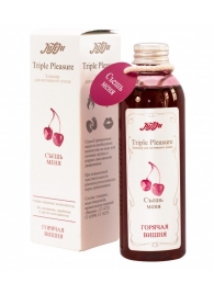 Эликсир Triple Pleasure  Горячая вишня  - 130 гр. - JULEJU - купить с доставкой в Долгопрудном