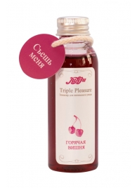 Эликсир Triple Pleasure  Горячая вишня  - 65 гр. - JULEJU - купить с доставкой в Долгопрудном