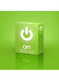 Цветные ароматизированные презервативы ON) Fruit   Color - 3 шт. - ON) - купить с доставкой в Долгопрудном