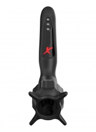 Чёрный вибростимулятор для головки члена с эффектом всасывания Vibrating Roto-Sucker - Pipedream - в Долгопрудном купить с доставкой