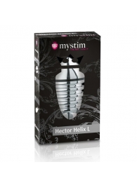 Анальный плаг для электростимуляции Hector Helix Buttplug L - 11,5 см. - MyStim - купить с доставкой в Долгопрудном