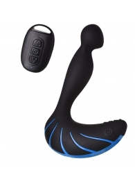 Чёрно-синий массажер простаты Erotist Third - Erotist Adult Toys - в Долгопрудном купить с доставкой